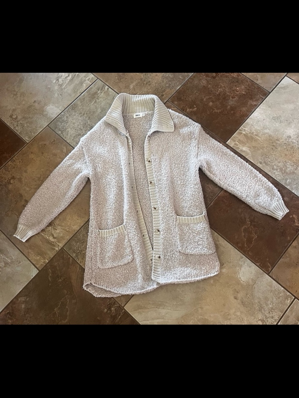 Xs cream BKE cardigan